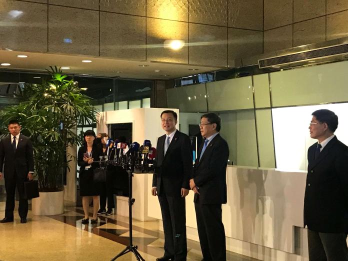 上海市常務副市長周波表示，對台達電研發創新精神深感佩服。（圖／記者許維寧攝）