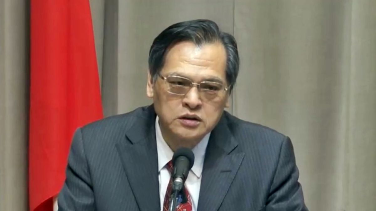 陸委會主委陳明通。( 圖 / 記者陳弘志攝，2018.12.20 )