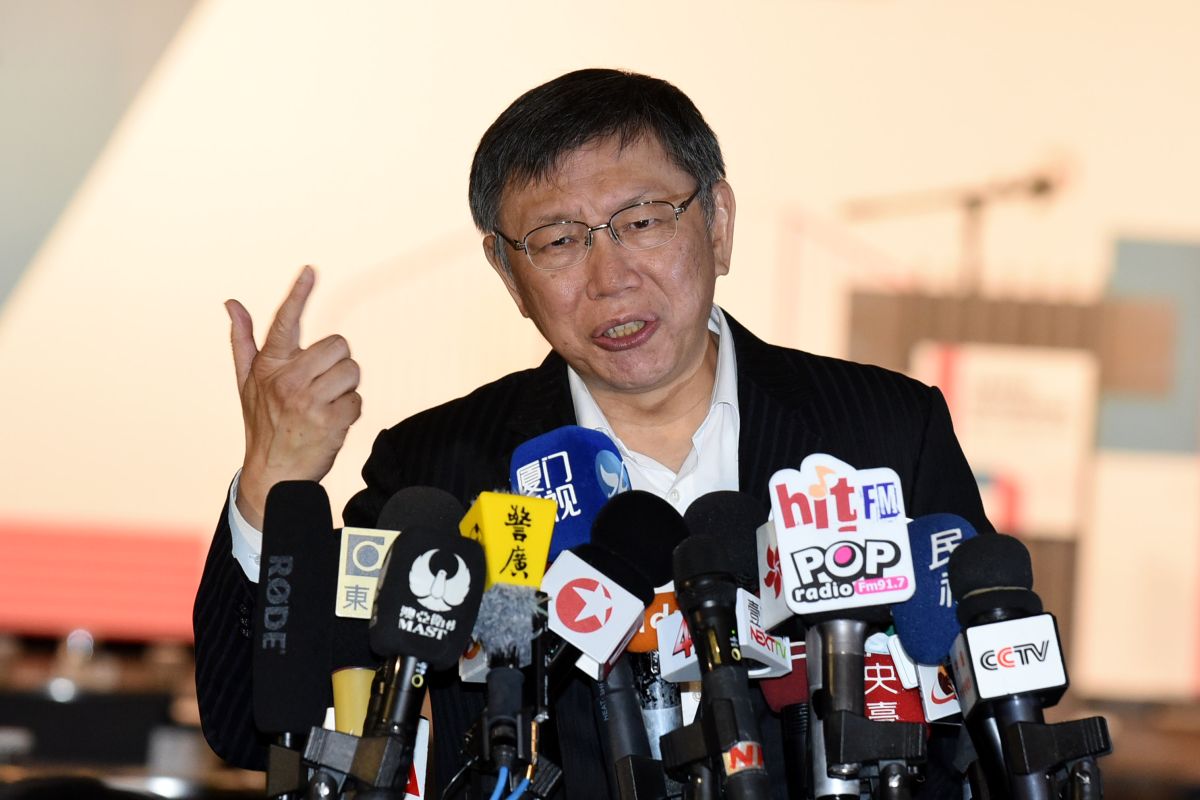 ▲台北市長柯文哲勸蔡英文應降低兩岸衝突的可能性，卻慘遭網友罵翻，怒轟他「當好你的市長，其他就閉嘴吧！」（資料圖片／林柏年攝 , 2018.12.20）