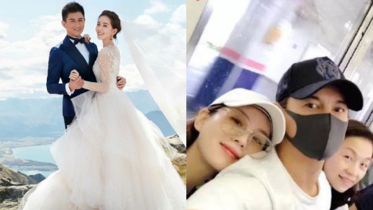 ▲男星吳奇隆與大陸女星劉詩詩結婚多年，不時放閃曬恩愛。（圖／微博）