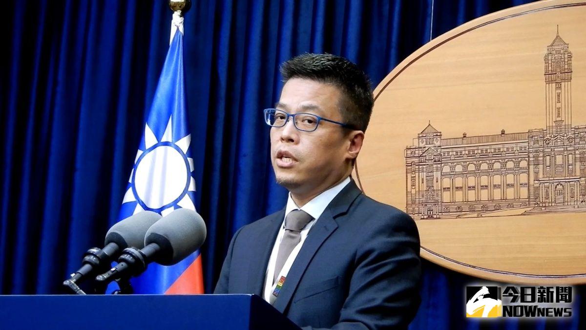 總統府發言人黃重諺。( 圖 / 記者陳弘志攝，2018.12.20 )