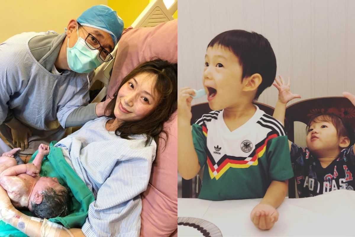  ▲隋棠近日產下第三胎Olie。（圖／翻攝臉書,  2018.12.20）