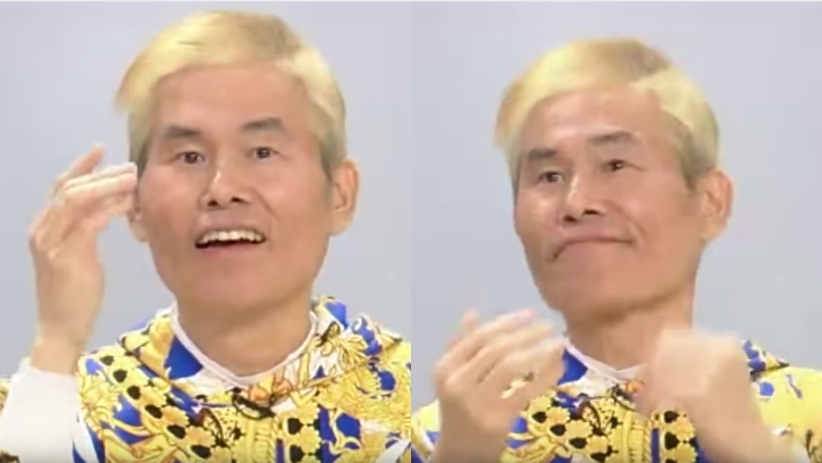 ▲名嘴劉駿耀生前最後一次露面，精神抖擻、談笑風生。（圖／東森購物）