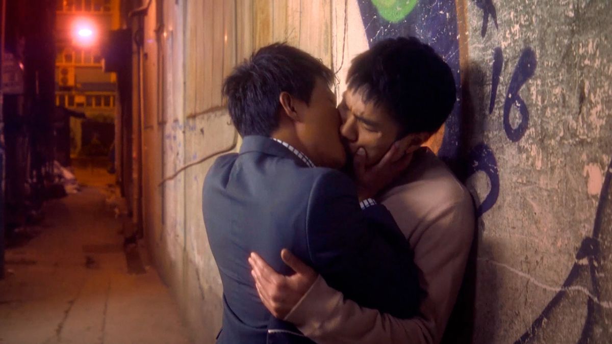 ▲導演李駿碩被強吻。（圖／杰德GagaOOLala提供）