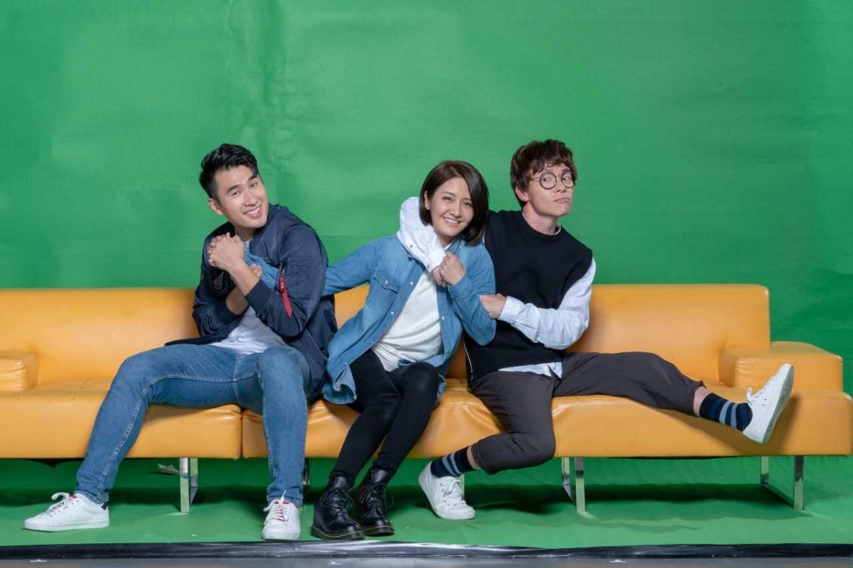 ▲李宣榕（中）戲裡戲外都單身。（圖／TVBS提供）