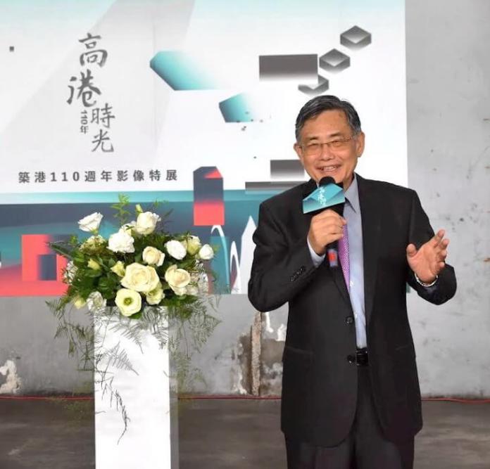 ▲台灣港務公司董事長吳宗榮致詞。（圖／記者黃守作攝，2018.12.23）