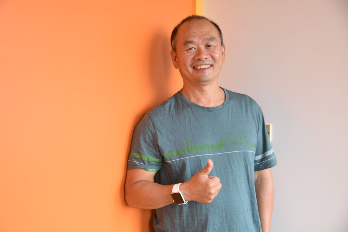 台師大冒險教育專家謝智謀教授。（圖／林柏年攝）