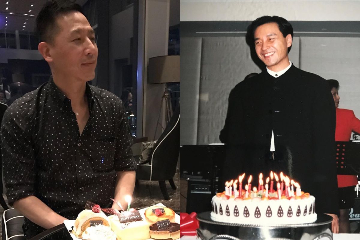  ▲唐鶴德每年都會追憶摯愛張國榮（右）。（圖／翻攝自IG）