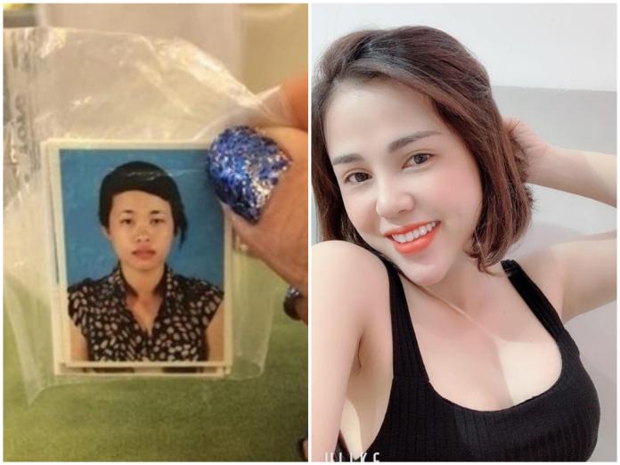 ▲越南一名 28 歲的單親媽，曾因為長相太醜被退婚，如今整形成大正妹。(組圖 / 翻攝自Huyền Nguyễn Nguyễn 臉書)
