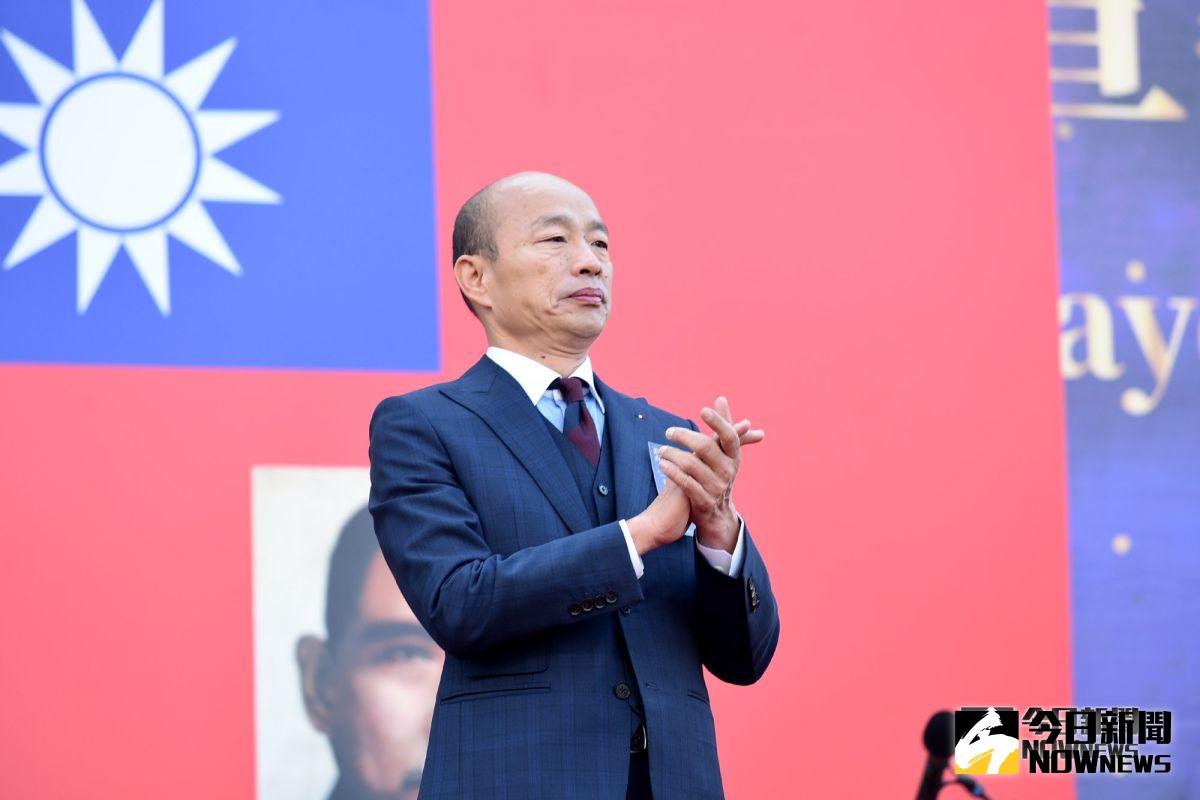 ▲高雄市長韓國瑜就職。（圖／記者林柏年攝，2018.12.25）