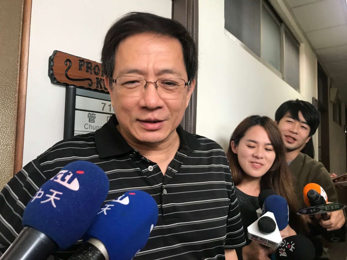 ▲「卡管案」大轉彎，管中閔確定元月 8 日任台大校長。（圖／記者許維寧攝）