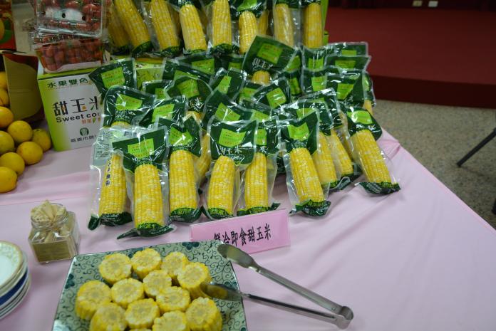 輔導農民轉作　甜玉米試種成果豐碩

