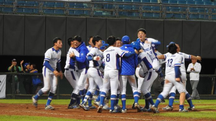 南韓京畿道隊逆轉日本豐田奪得2018台北城市盃冠軍。（圖／黃建霖攝）