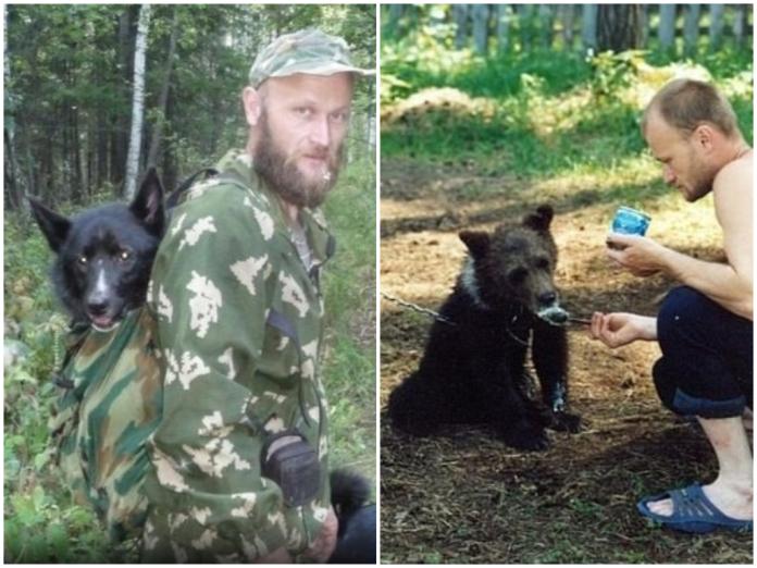▲俄羅斯發生一件慘案，而兇手是死者所養的棕熊。(圖 / 翻攝自每日郵報)