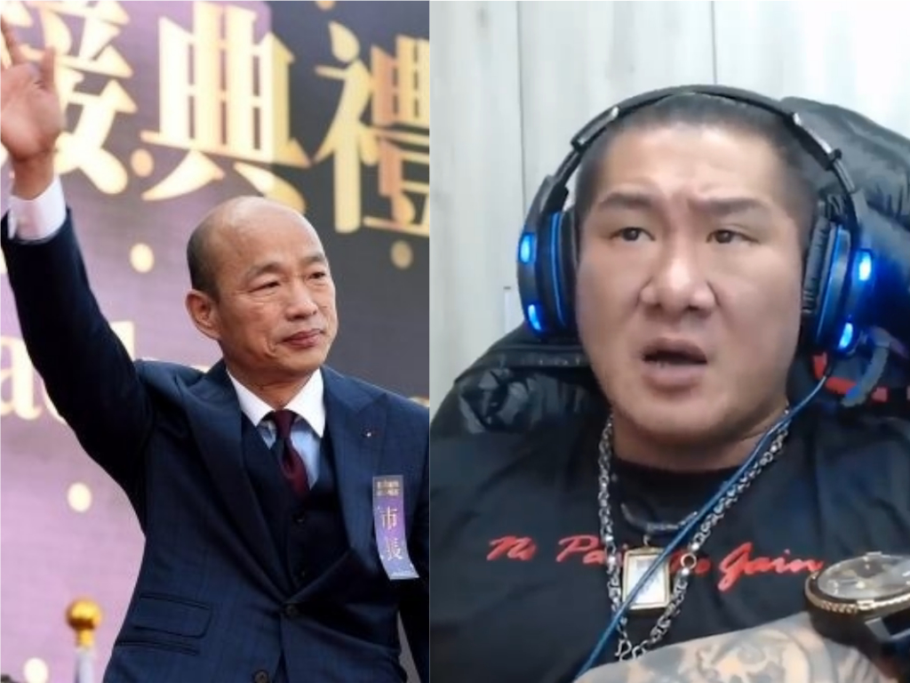 ▲高雄市長韓國瑜（圖左）甫就任就呼籲中央開放陸資來台買房，消息曝光引發爭論；「館長」（右）認為，如此一來貧富差距只會越來越懸殊，一般百姓、年輕人甚至更買不起房。（合成圖／ NOWnews 資料照、臉書）