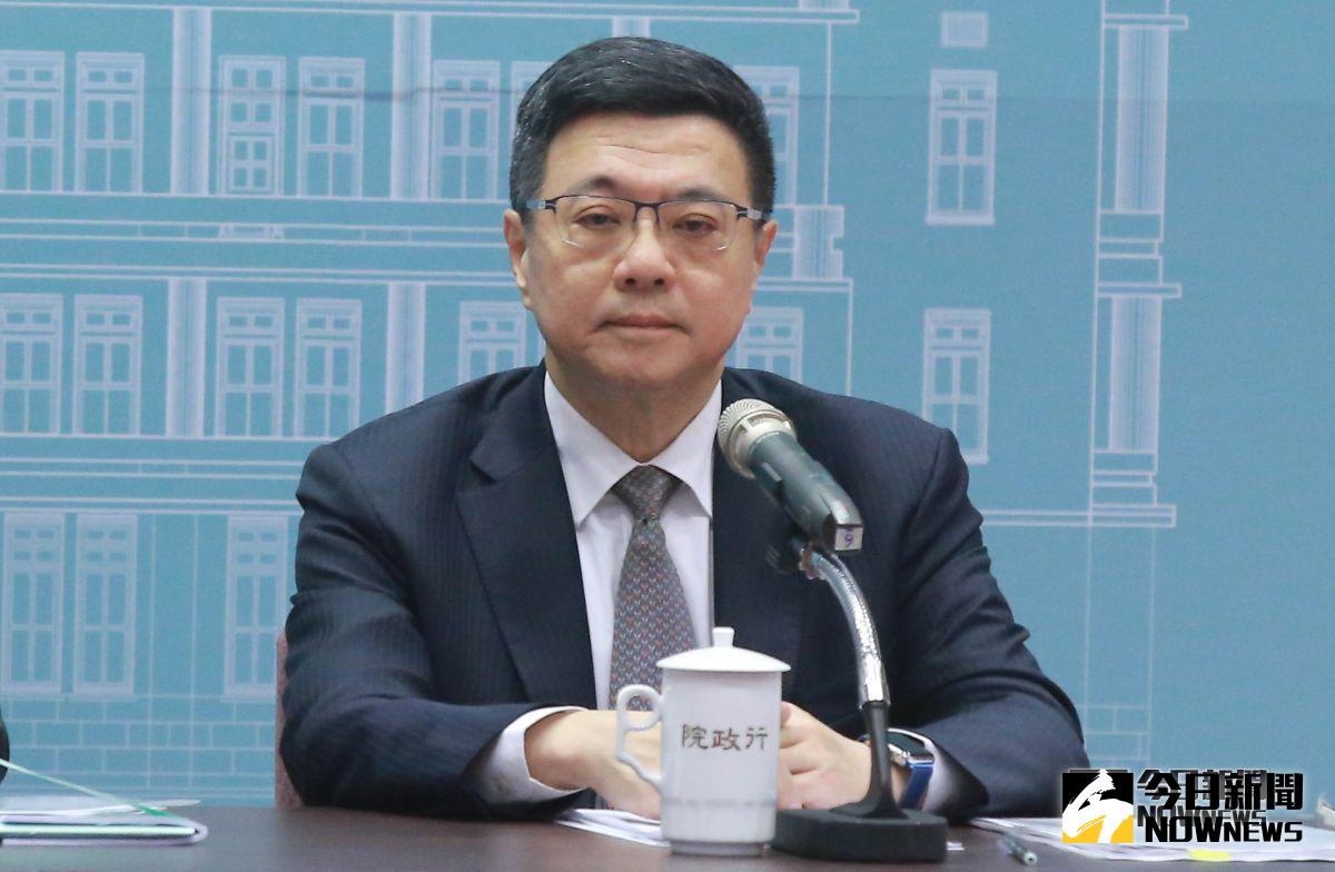 ▲行政院秘書長卓榮泰出席行政院年終記者會。（圖／記者葉政勳攝 , 2018.12.28）