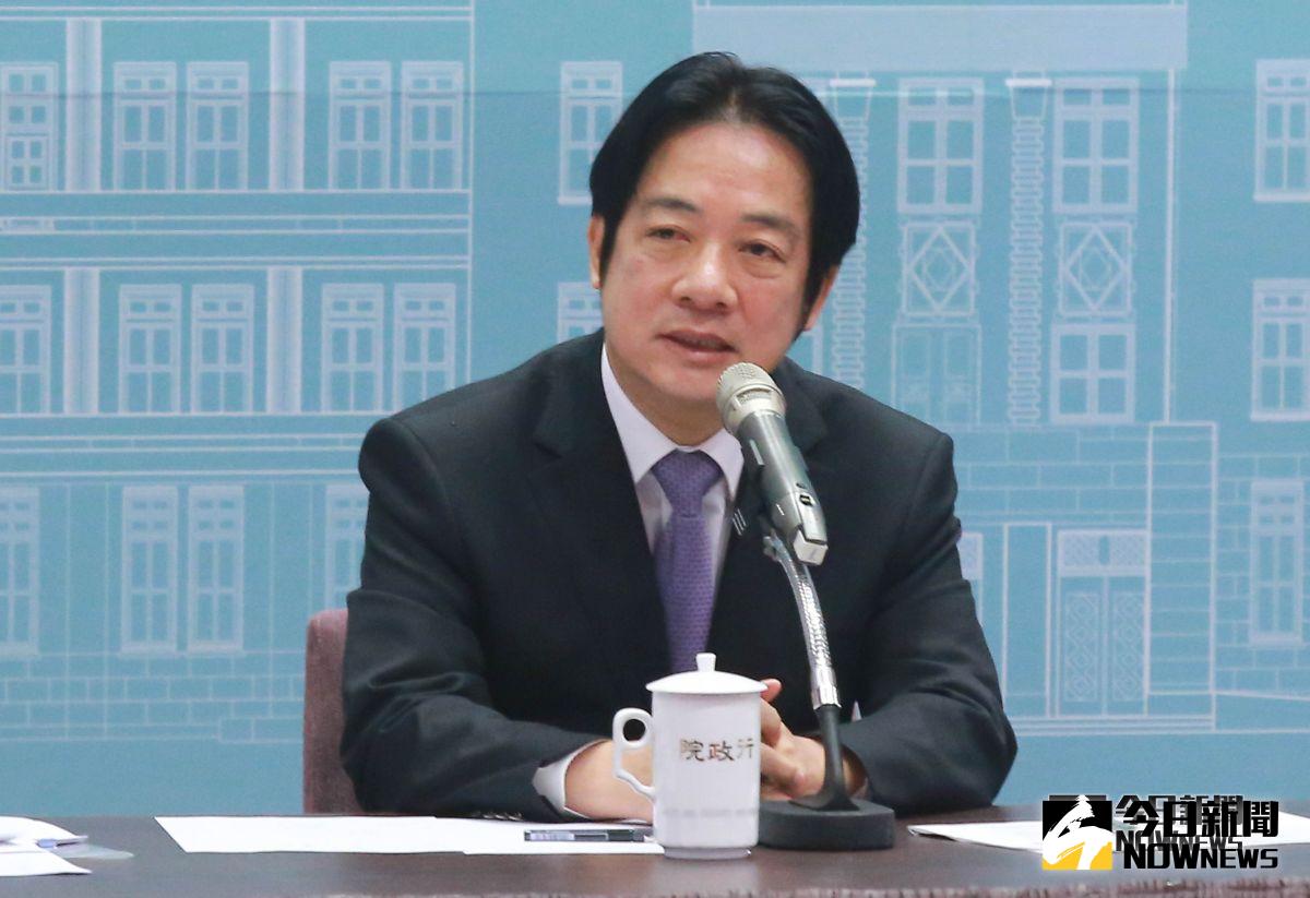 ▲行政院長賴清德出席行政院年終記者會。（圖／記者葉政勳攝 , 2018.12.28）