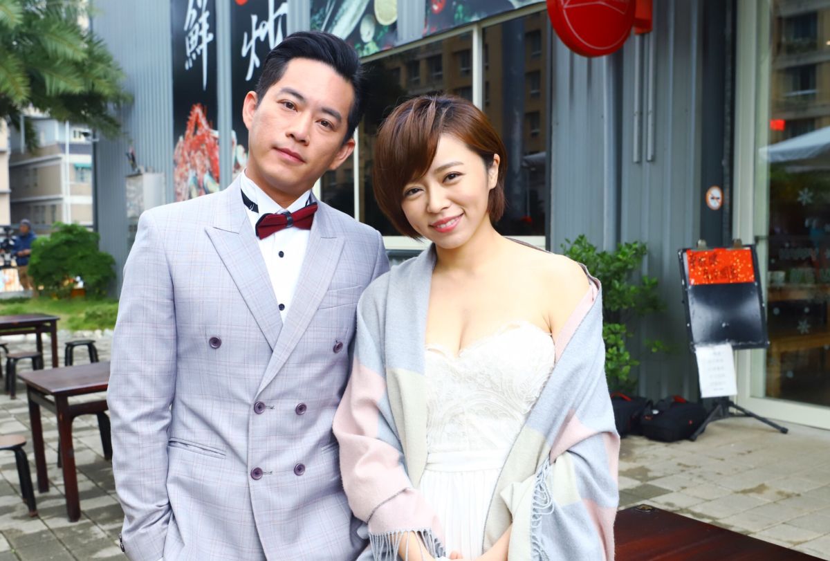 ▲韓宜邦、王瞳感謝觀眾支持。（圖／民視提供）