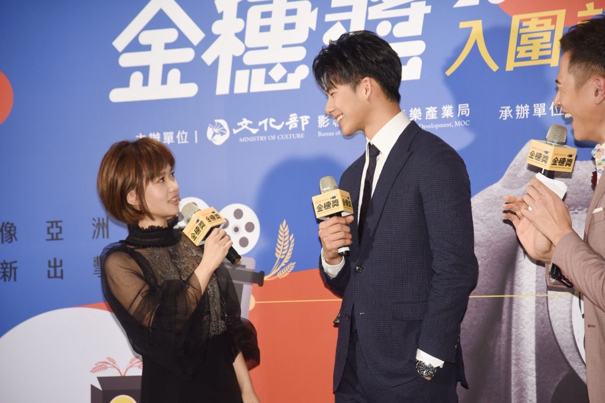 ▲嚴正嵐（左）、吳念軒不遮掩對彼此的好感。（圖／記者陳明安攝）
