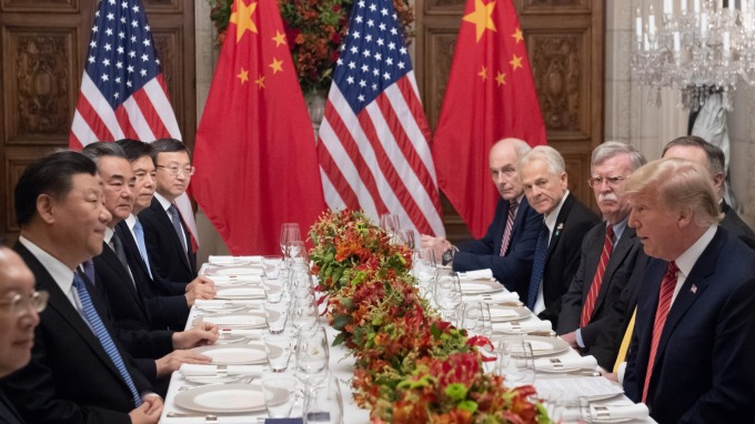 ▲ US and China in trade tariffs truce after G20 summit.