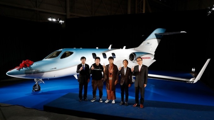 本田在東京舉行私人噴射客機HondaJet Elit
