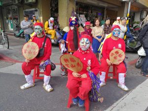 青山宮「還願將腳」。（圖／黃彥昇攝）