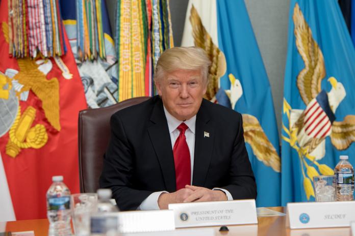 ▲美國川普總統於美東時間2018年12月31日正式簽署《亞洲再保證倡議法案》。（圖／美國國防部）