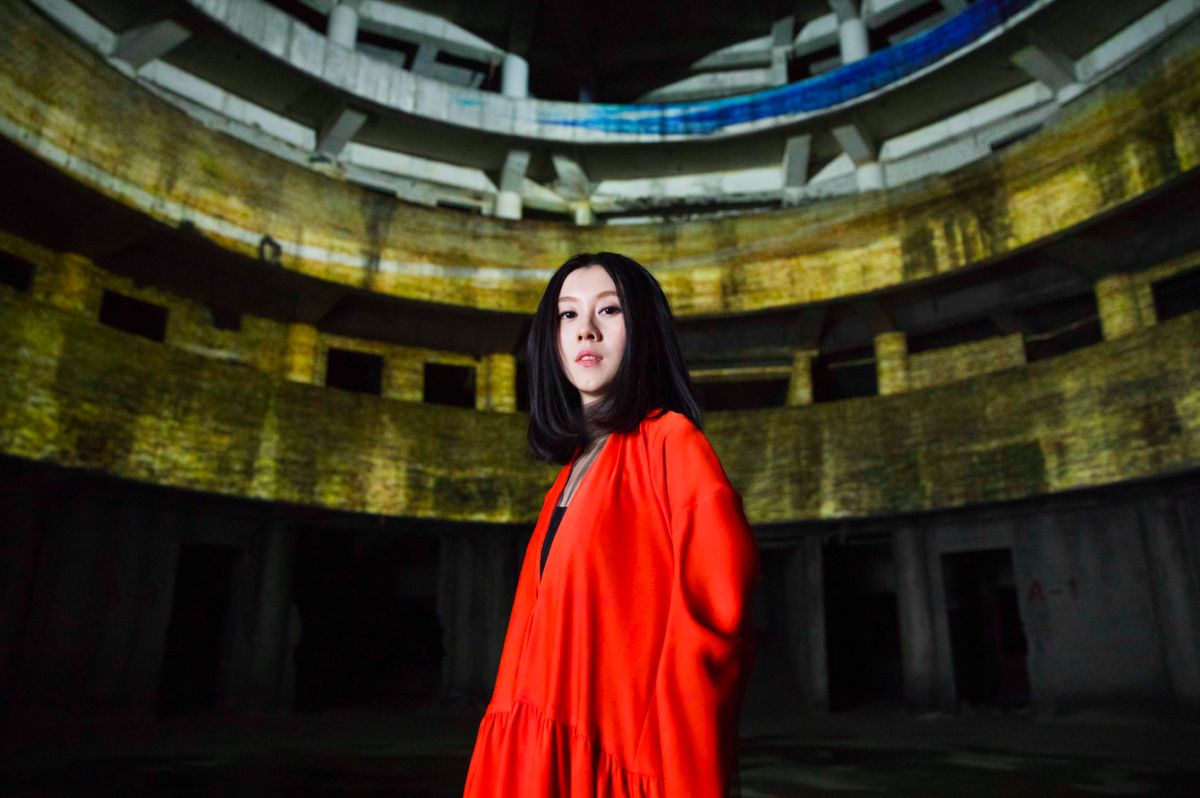 ▲白安赴韓國頂著低溫拍攝新歌MV。（圖／相信音樂提供）