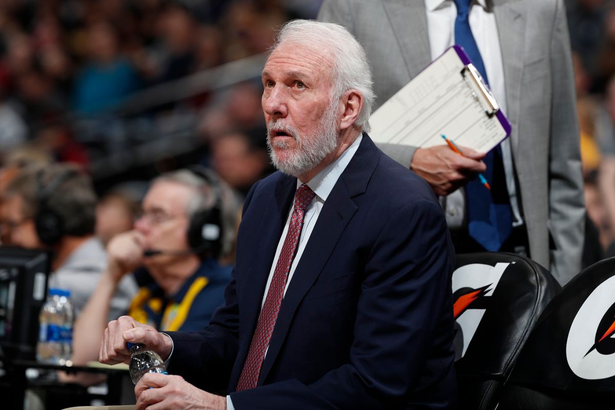 ▲馬刺總教練Gregg Popovich 。（圖／美聯社／達志影像）
