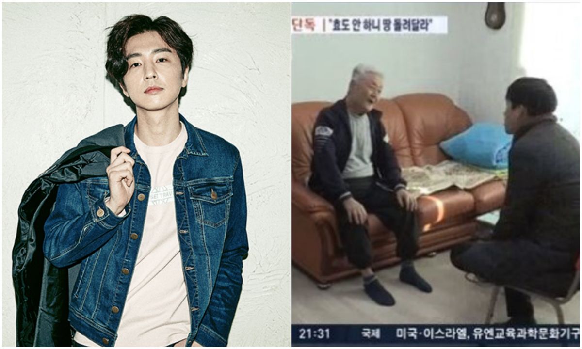 ▲申東旭（左）遭96歲爺爺指控詐騙。（圖／翻攝Snowball、TV조선 ）