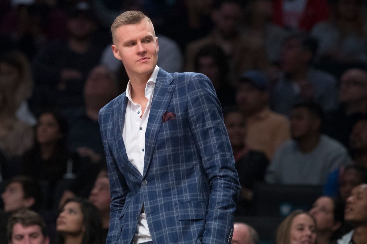 Kristaps Porzingis。（圖／美聯社／達志影像）
