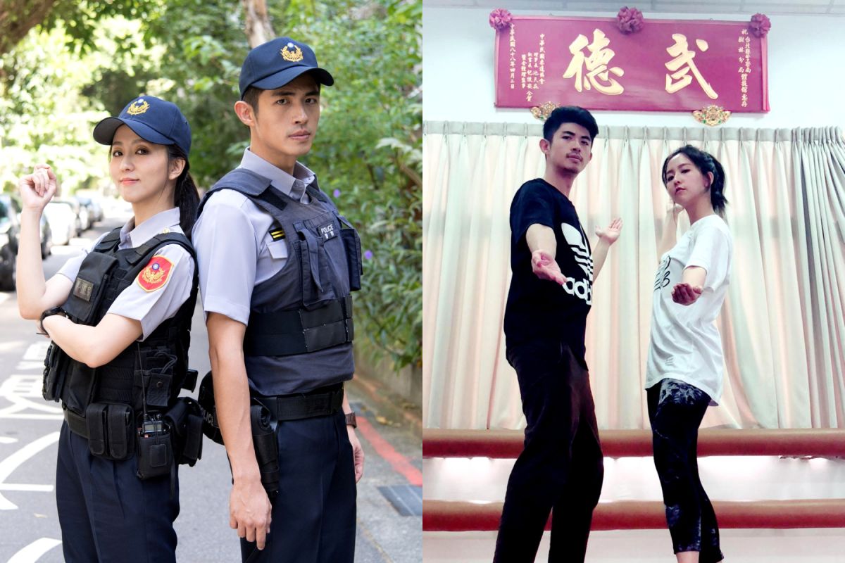  ▲周曉涵在新戲《必勝大丈夫》飾演漂亮女警。（圖／三立提供）