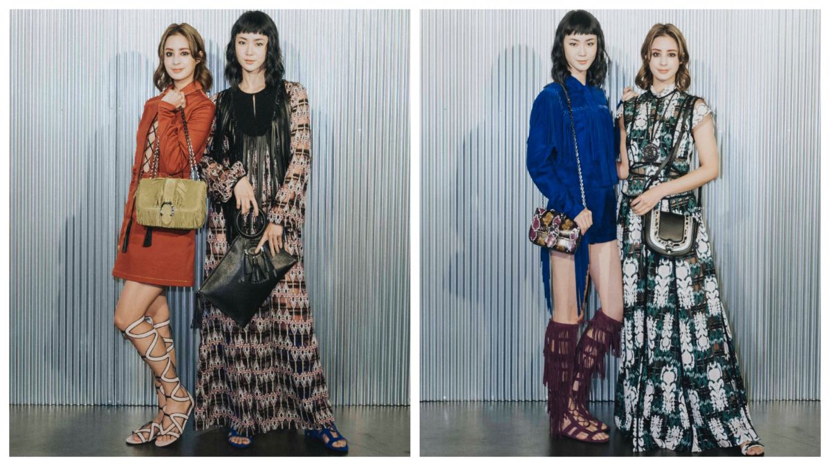 鍾瑶與莫允雯詮釋 Longchamp 2019 春夏系列。圖@Longchamp
