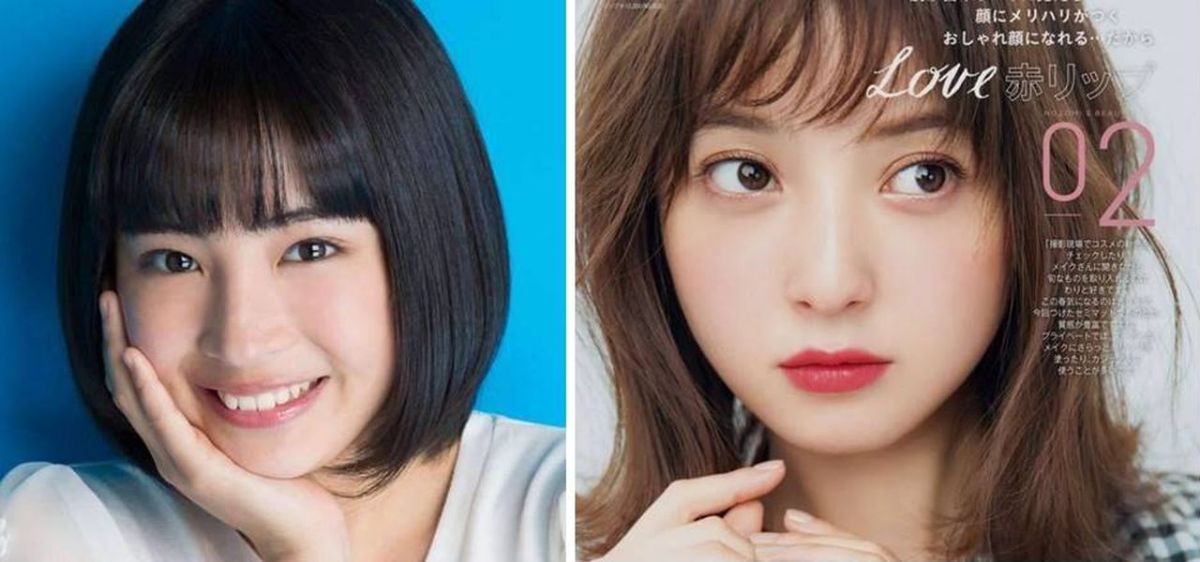 ▲廣瀨鈴（左）和佐佐木希分居第一、三名。（圖／翻攝IG）