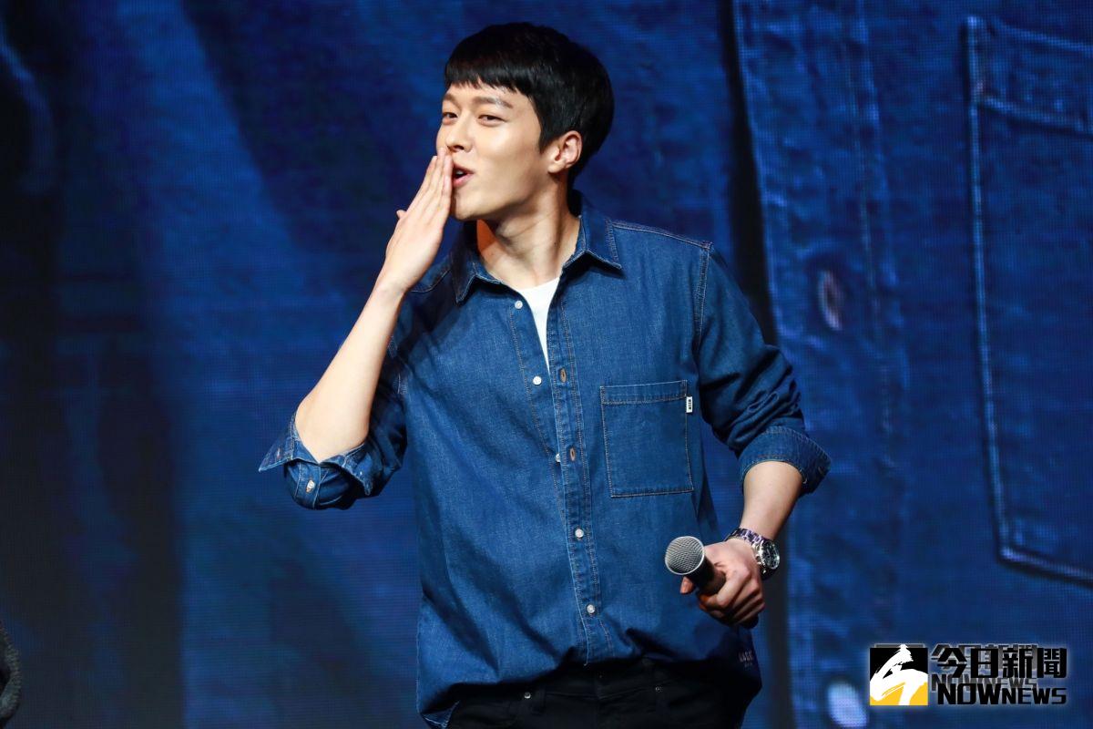 ▲張基龍上周初訪台會粉絲。（圖／資料照）