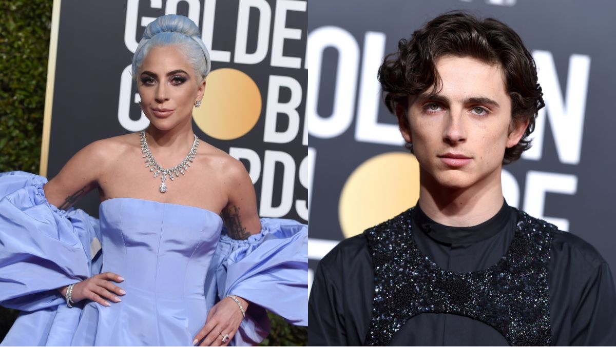 ▲女神卡卡（左圖）、提摩西夏勒梅。（圖／美聯社）