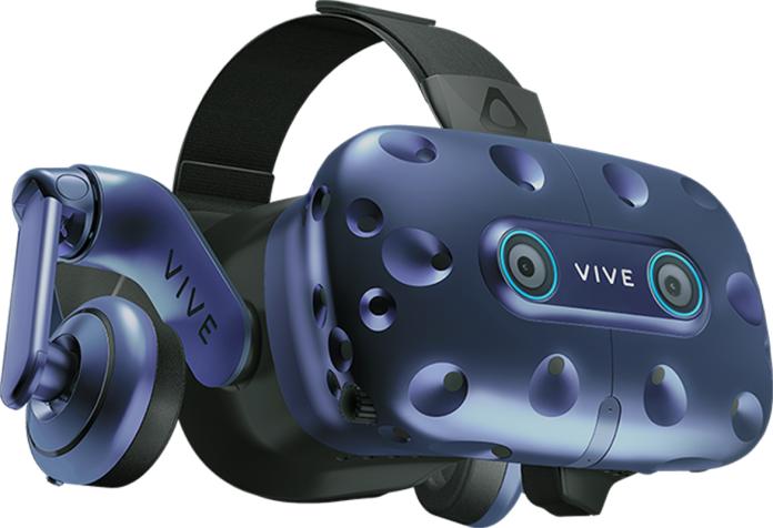 ▲HTC 今（8）日於 CES 開展前，發表令人驚豔的 VIVE Pro Eye 頭戴式顯示器。（圖／HTC提供）