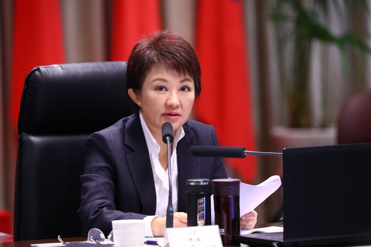 ▲台中市長盧秀燕今天再度重申改善空汙絕不手軟，強力主張中火4機組除役。（圖／台中市政府提供）