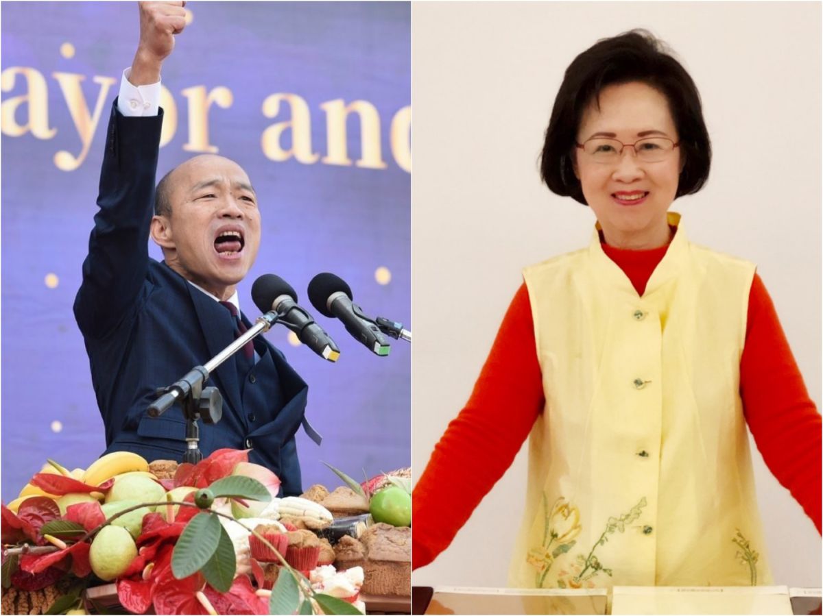 ▲瓊瑤是韓國瑜粉絲（圖／翻攝自韓國瑜、瓊瑤臉書）