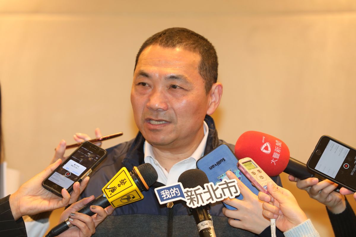 ▲侯友宜表示，他會去參加吳敦義召開的「兩岸城市交流相關事項會議」，了解吳敦義到底要說些什麼？及各縣市合作的態樣。（圖／記者陳志仁攝，2019.01.09）