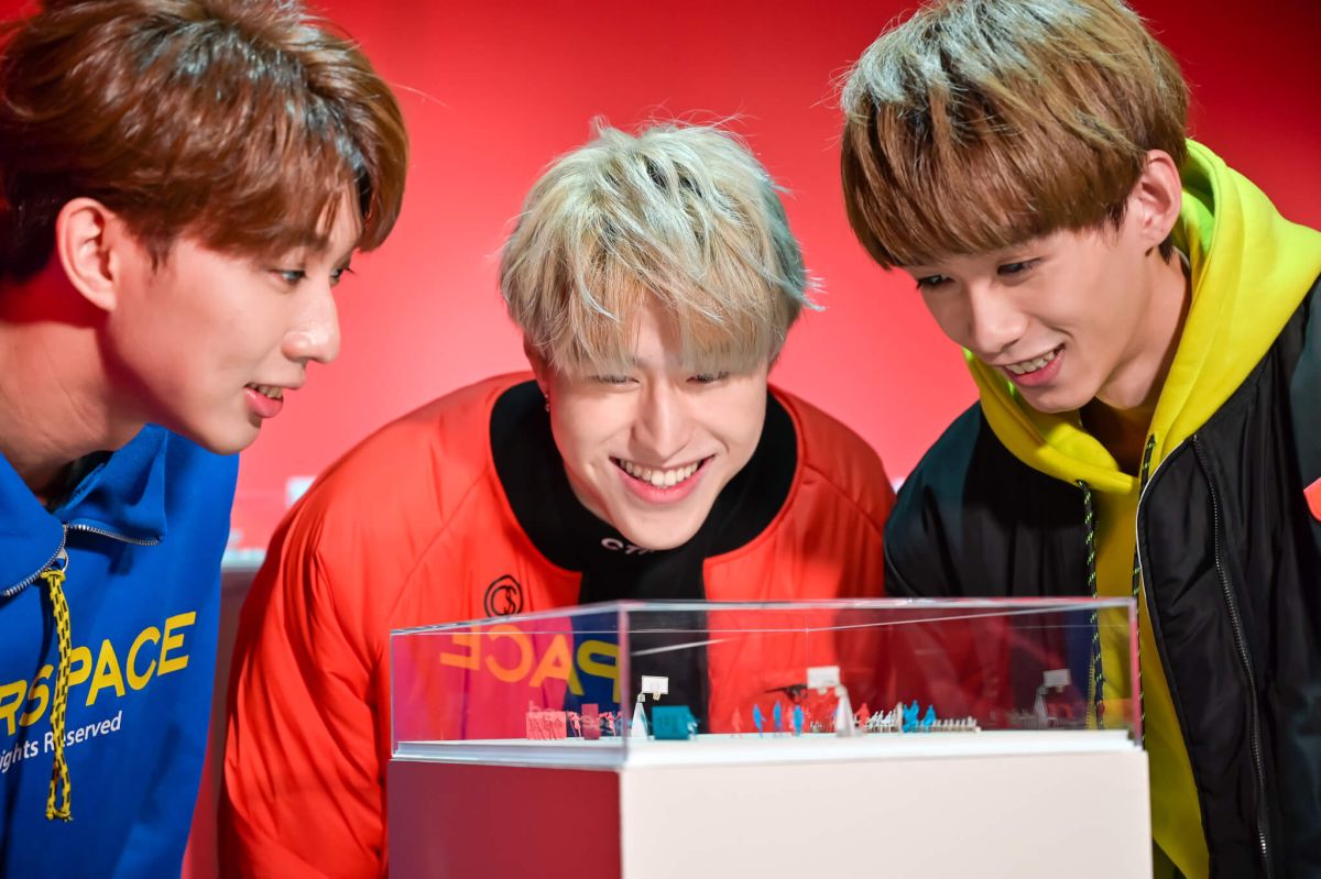 ▲A-TEAM大聊手作經驗。（圖／寬宏藝術提供）