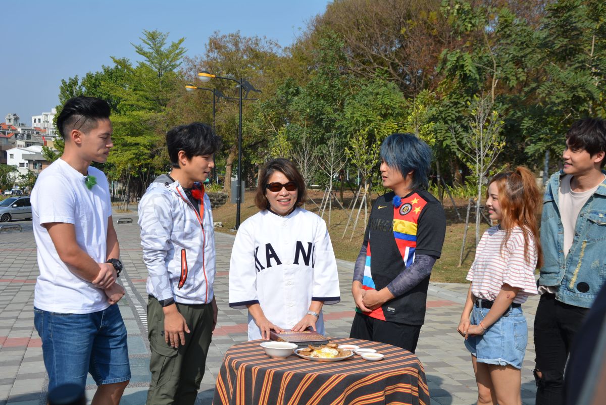 ▲黃敏惠市長參與電視台實境外景綜藝節目「飢餓遊戲」在（圖／記者郭政隆攝影2019.1.9）