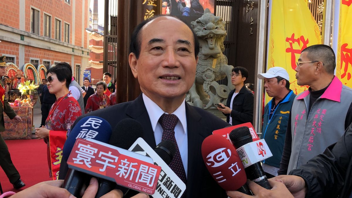 ▲對於是否參選2020總統，王金平始終未鬆口。(圖/記者陳聖璋攝，2019.01.09)