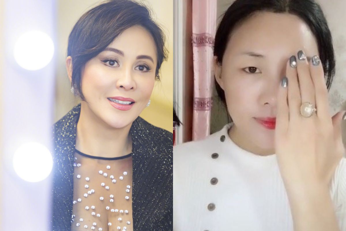  ▲ 網友化妝激似劉嘉玲，連本尊也稱讚。（圖／翻攝微博）