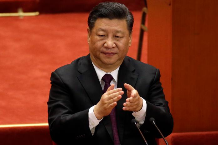 政治評論家唐湘龍認為，兩個月後在北京召開的「兩會」，關於「國家統一法」的呼聲、討論將會震天價響。（圖／美聯社／達志影像）