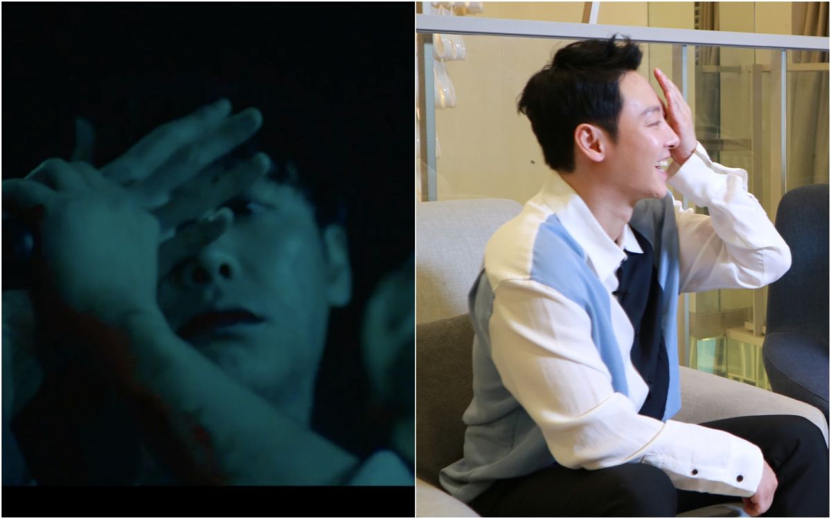 ▲金東旭接受「我不是朴日島之視力測驗」。（圖／愛奇藝台灣站）