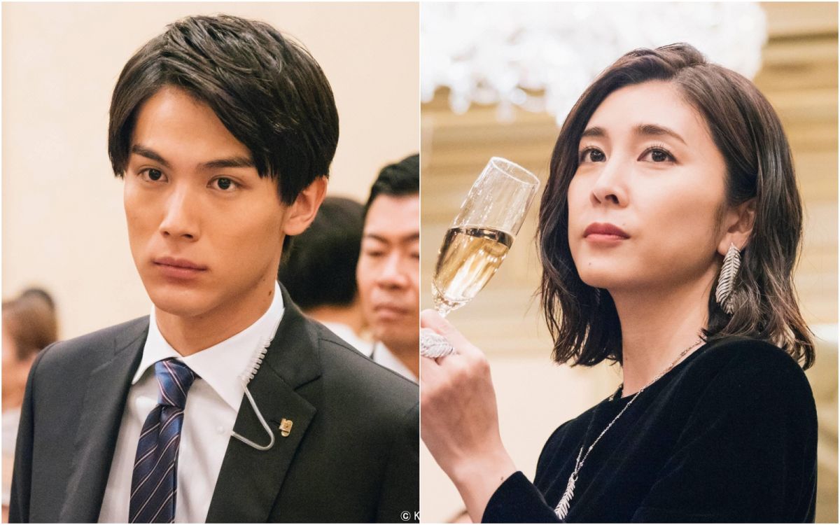 ▲中川大志（左）演出新人律師，認真唸英文被導演虧。（圖／kKTV）