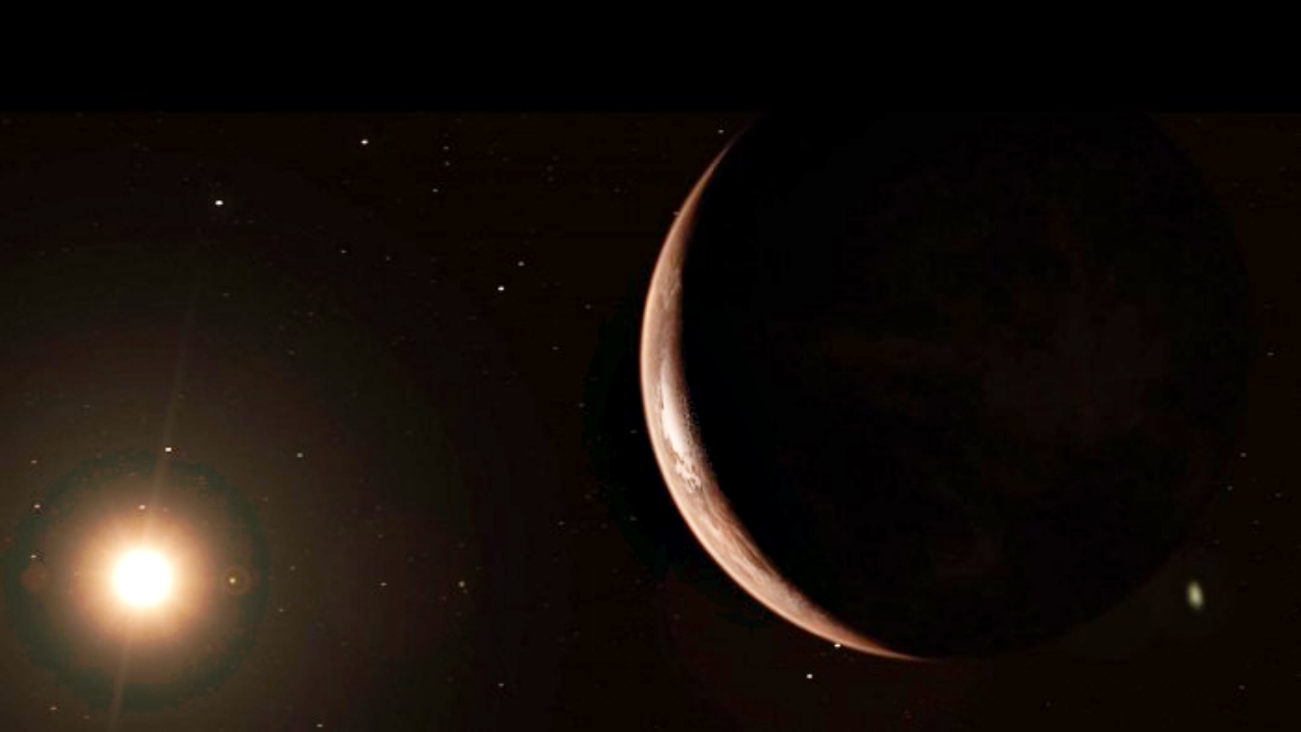 天文學家表示，位於太陽系外6光年的「超級地球」－巴納德星b，可能存在外星生命。（圖／翻攝網路）