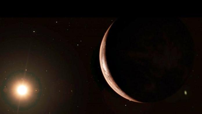天文學家表示，位於太陽系外6光年的「超級地球」－巴納德星b，可能存在外星生命。（圖／翻攝網路）