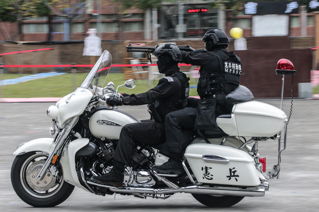 ▲憲指部87週年部慶，憲兵特勤隊反恐制變能力操演。（圖／軍聞社提供, 2019.1.12）